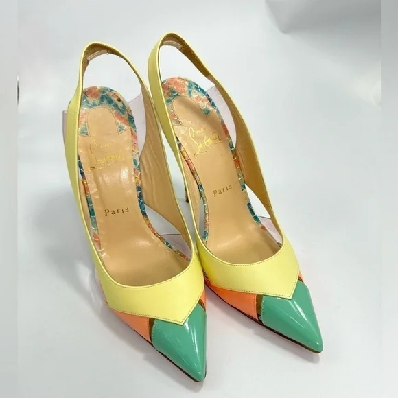 Christian Louboutin Air Chance 120 Primevere size 10.5 - Picture 4 of 16